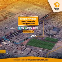 Ubicación de Canchas DeporPlaza San Juan de Lurigancho