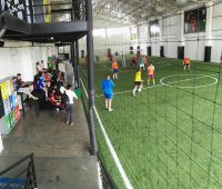 Interior de Canchas Futbol Club Calle 80