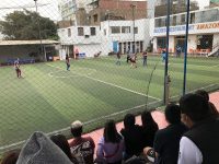 Interior de las Canchas Sintéticas Amazonas SJL