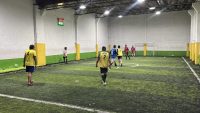Jugadores en la Cancha Fútbol 5 Synthetic en Bogota, Colombia