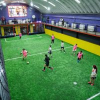 Tribuna de la Cancha Fabian Vargas Indoor 63 (Septimo Piso) en Bogota, Colombia