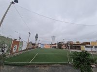 Cancha Sintetica en el Colegio Simón Bolívar Cercado de Lima